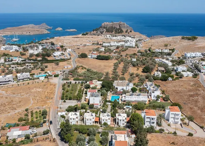 Villa Le Soleil De - Luxury With Swim Líndos